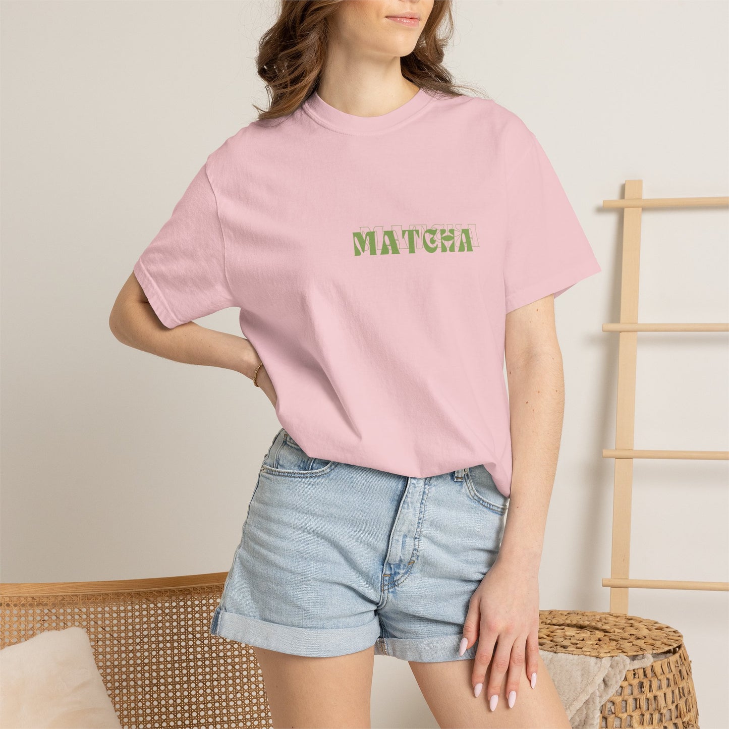 Matcha X Matcha tee