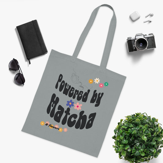 Powered by Matcha Tote Bag