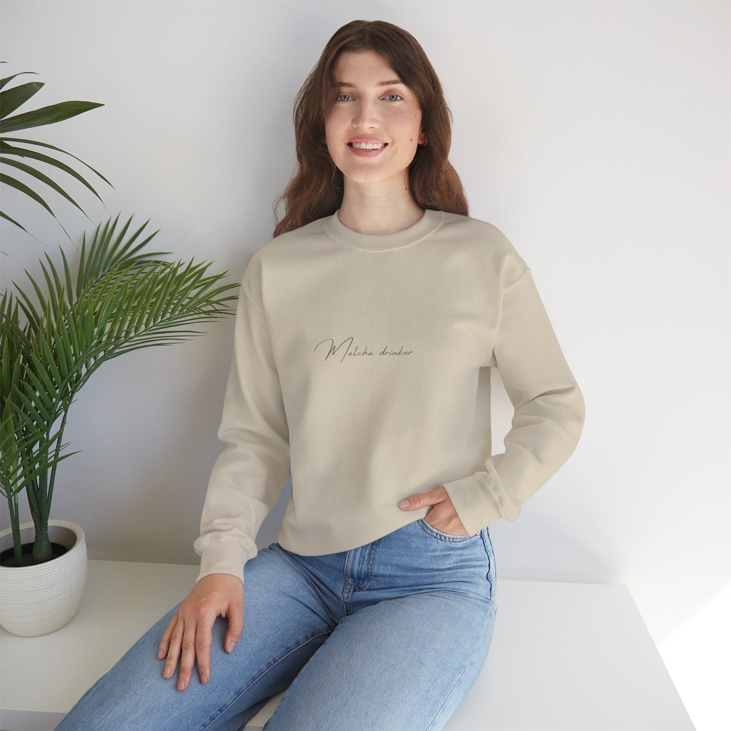 Matcha Drinker Definition Sweatshirt