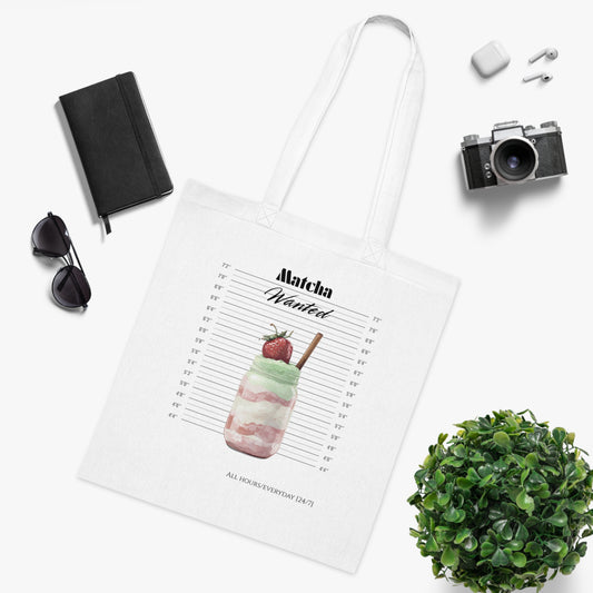 Matcha Wanted Tote Bag