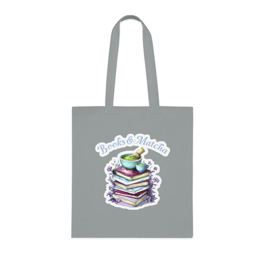 Matcha and Books Tote bag