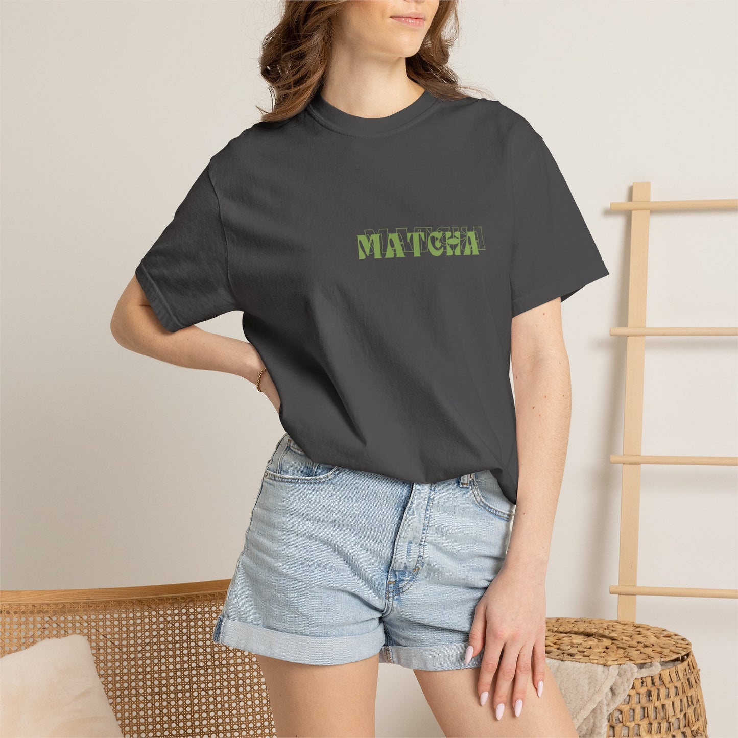 Matcha X Matcha tee