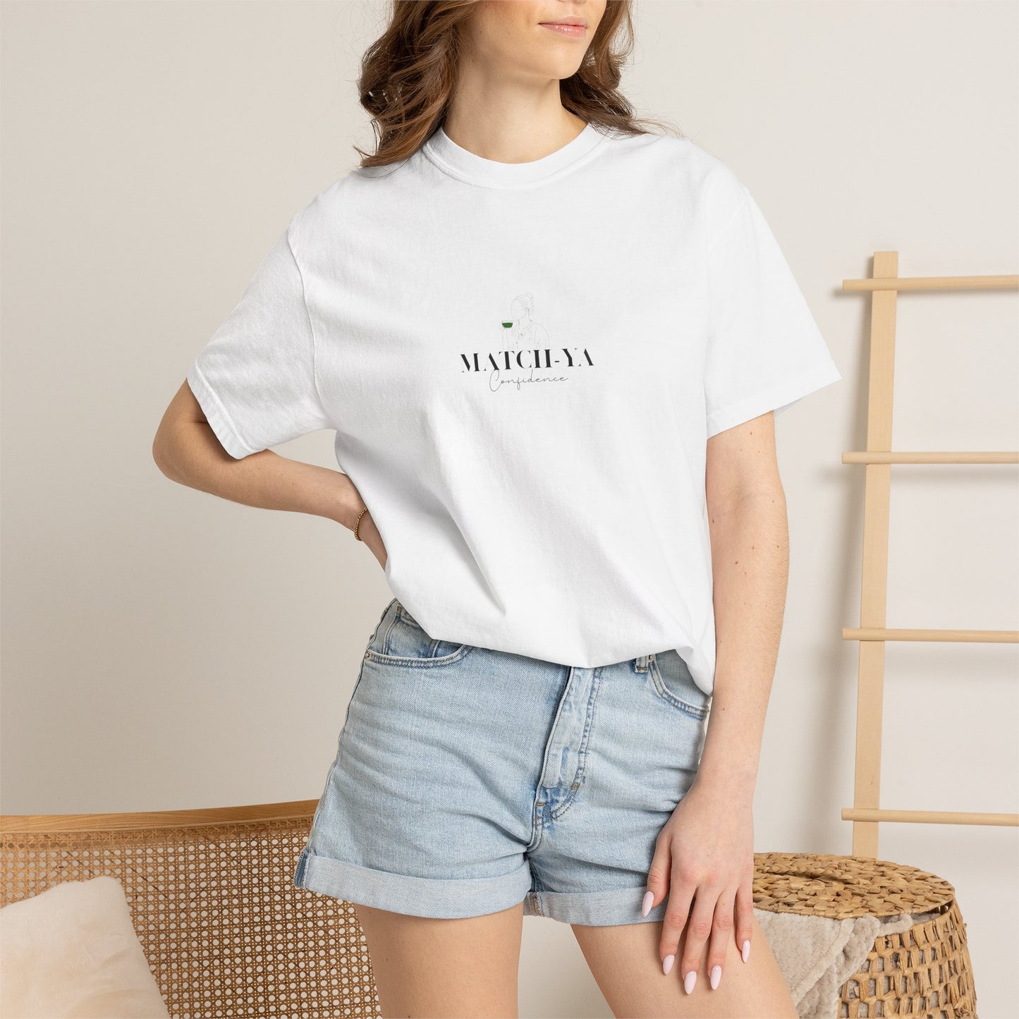 Minimal Match-Ya confidence Tee