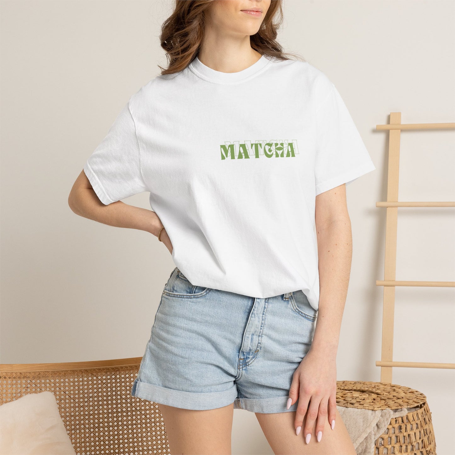 Matcha X Matcha tee