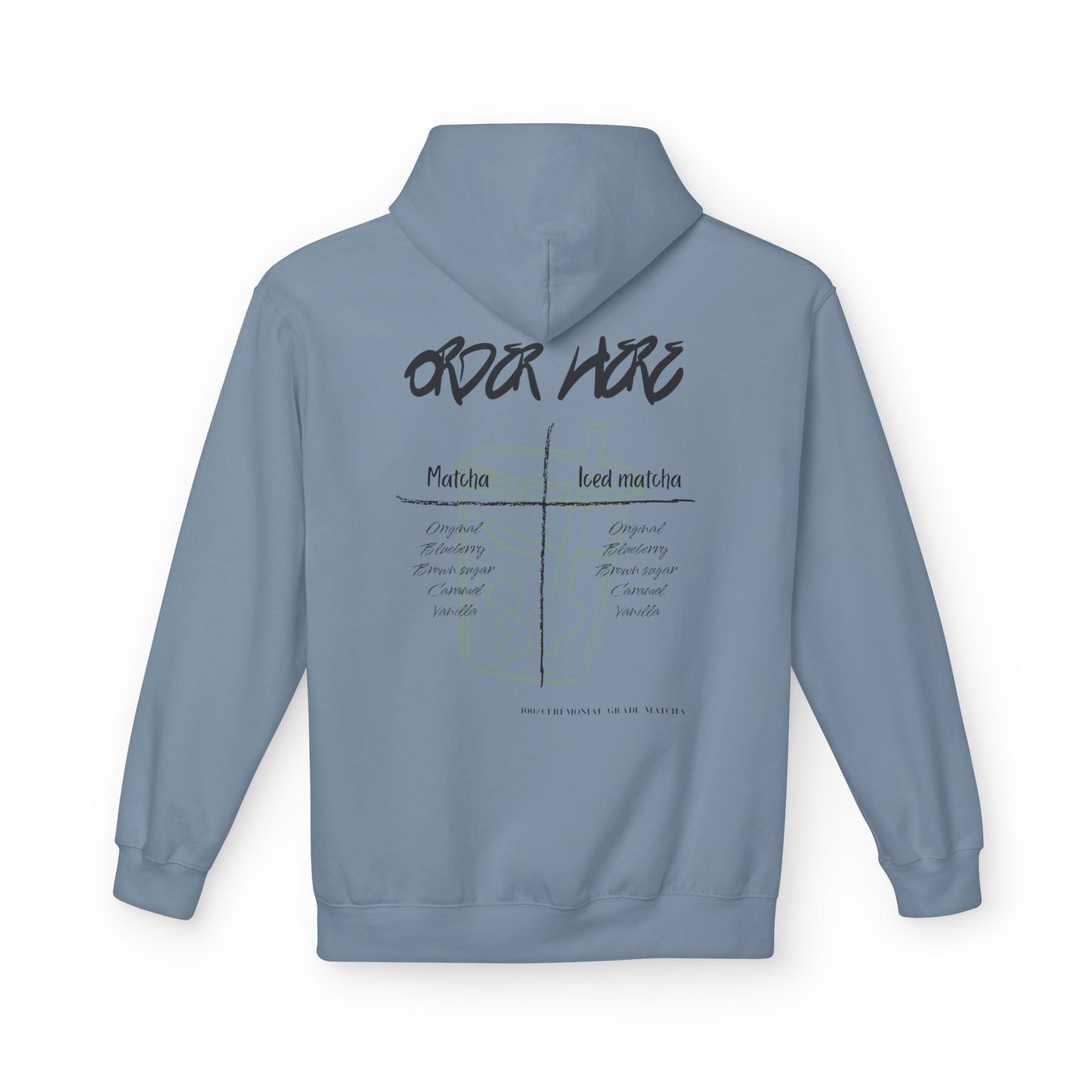 matcha order- Street style Hoodie