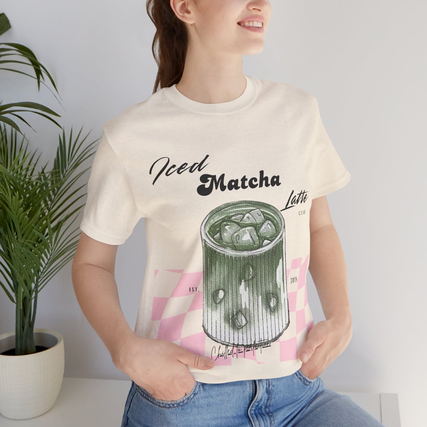Cute Iced Matcha Tee