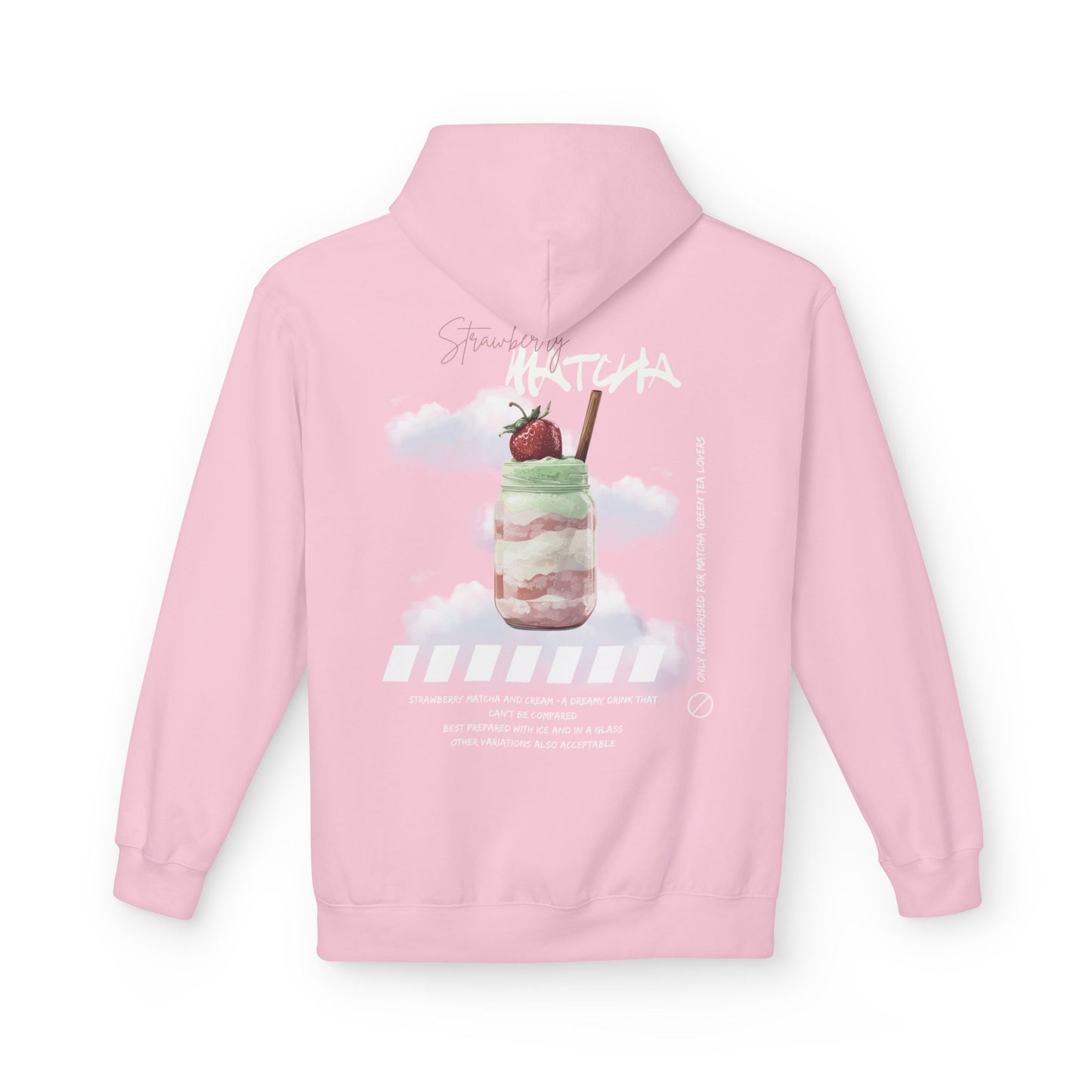 Strawberry matcha- street style Hoodie