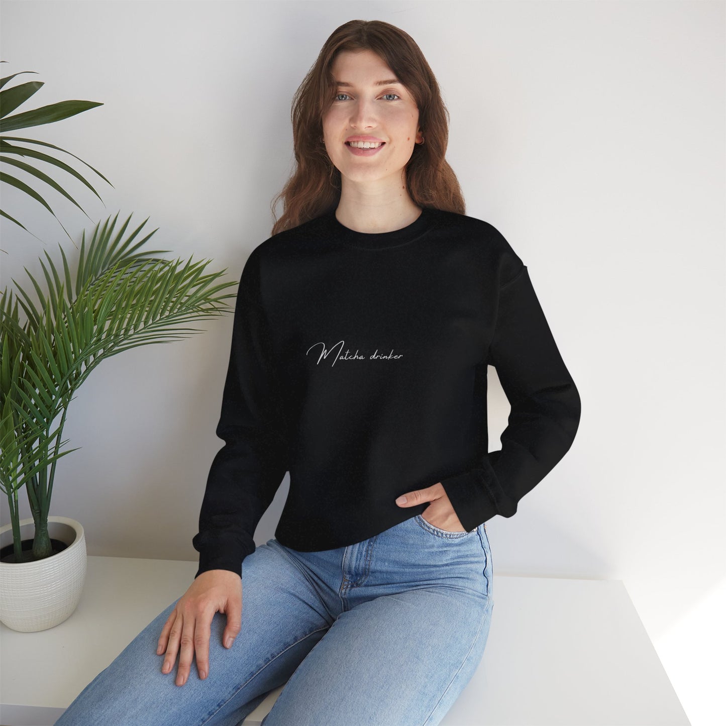 Matcha Drinker Definition Sweatshirt