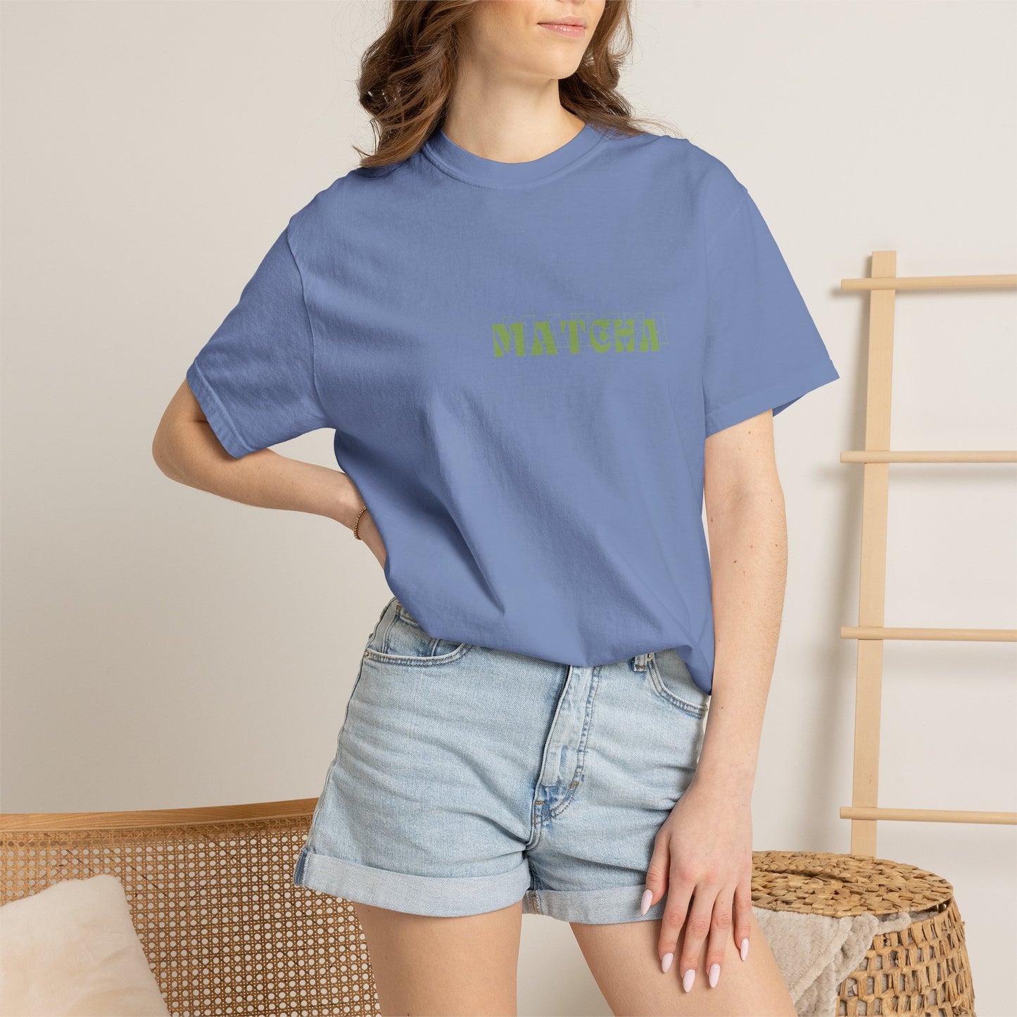 Matcha X Matcha tee