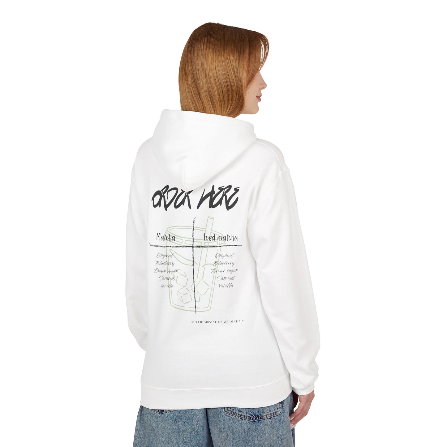 matcha order- Street style Hoodie