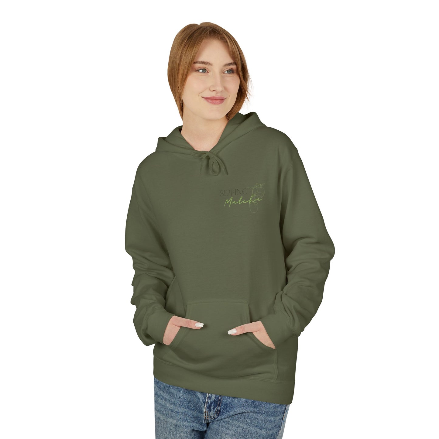 Sipping Matcha Instead of going to War Hoodie