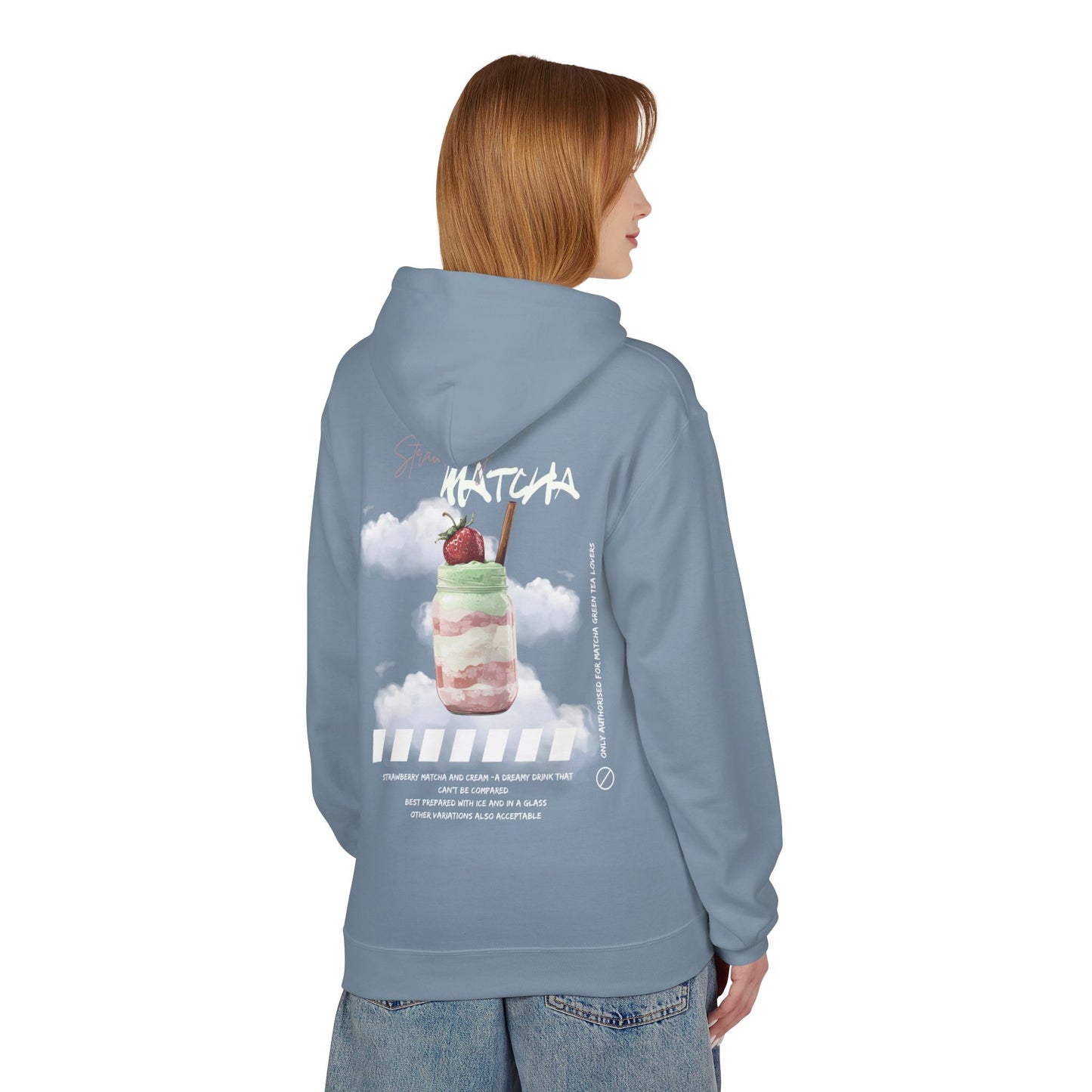 Strawberry matcha- street style Hoodie