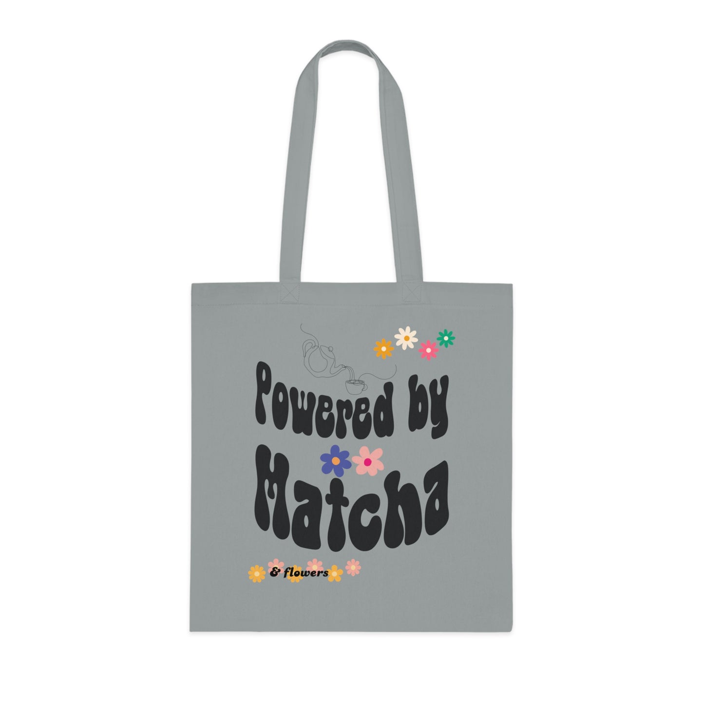 Powered by Matcha Tote Bag