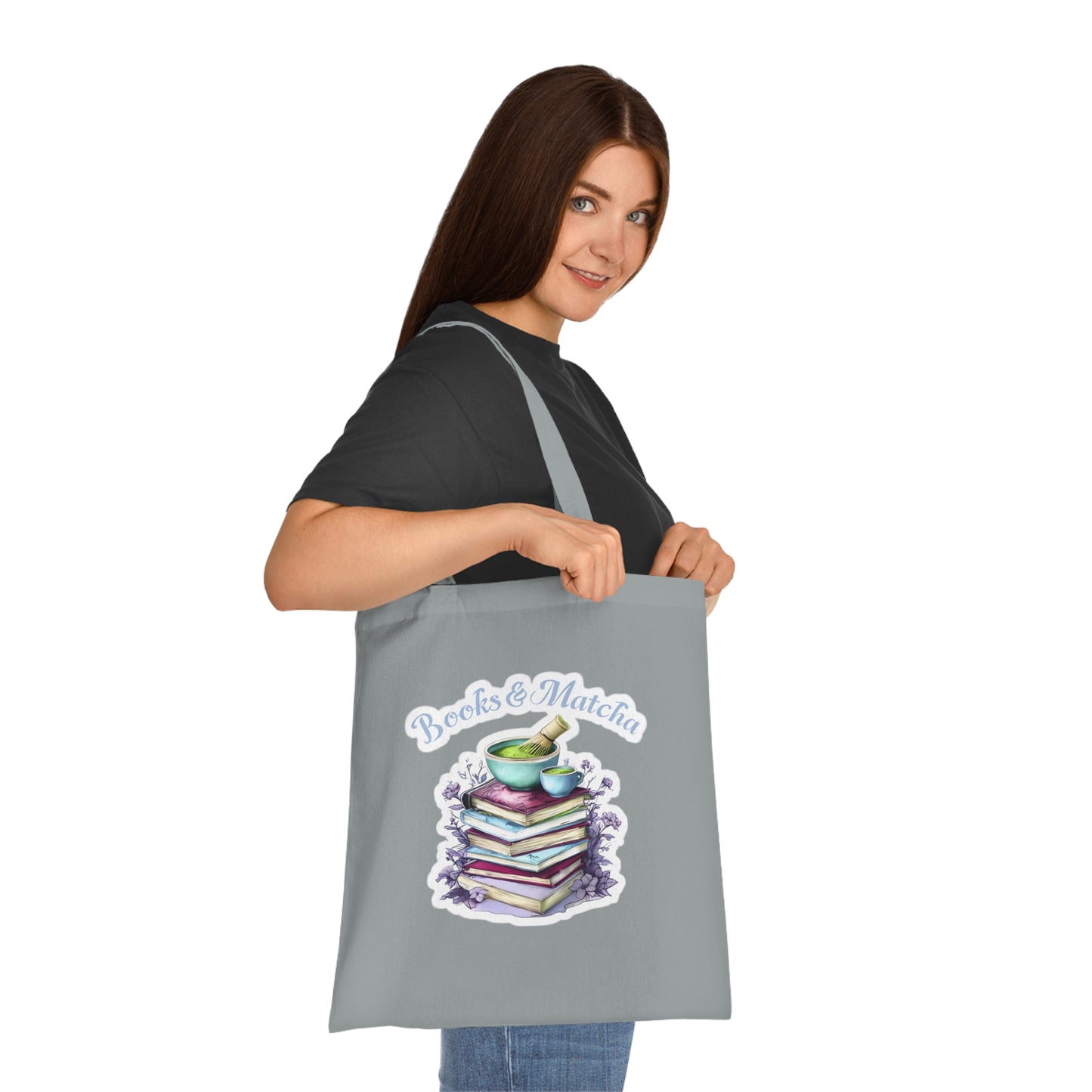 Matcha and Books Tote bag