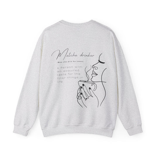 Matcha Drinker Definition Sweatshirt