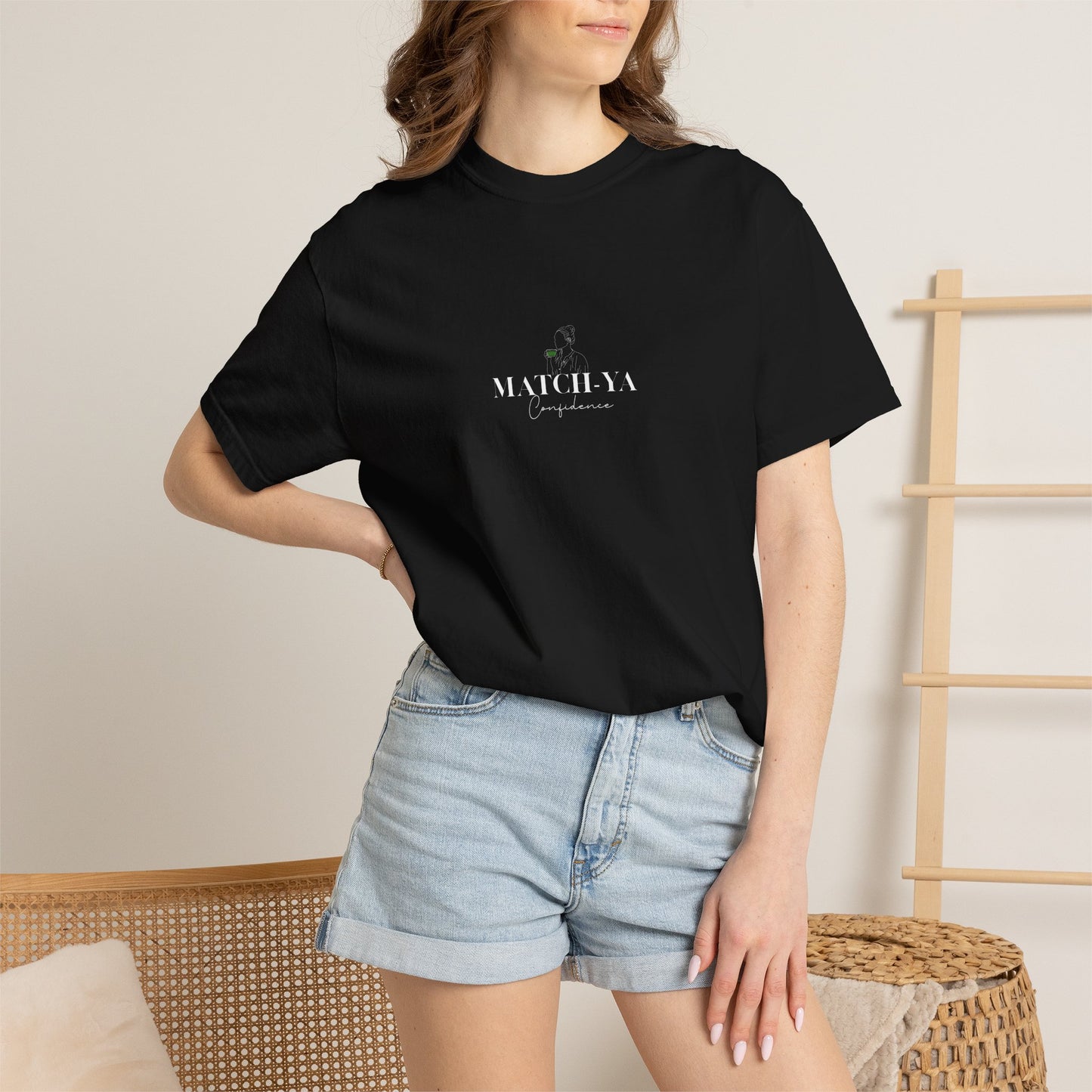 Minimal Match-Ya confidence Tee