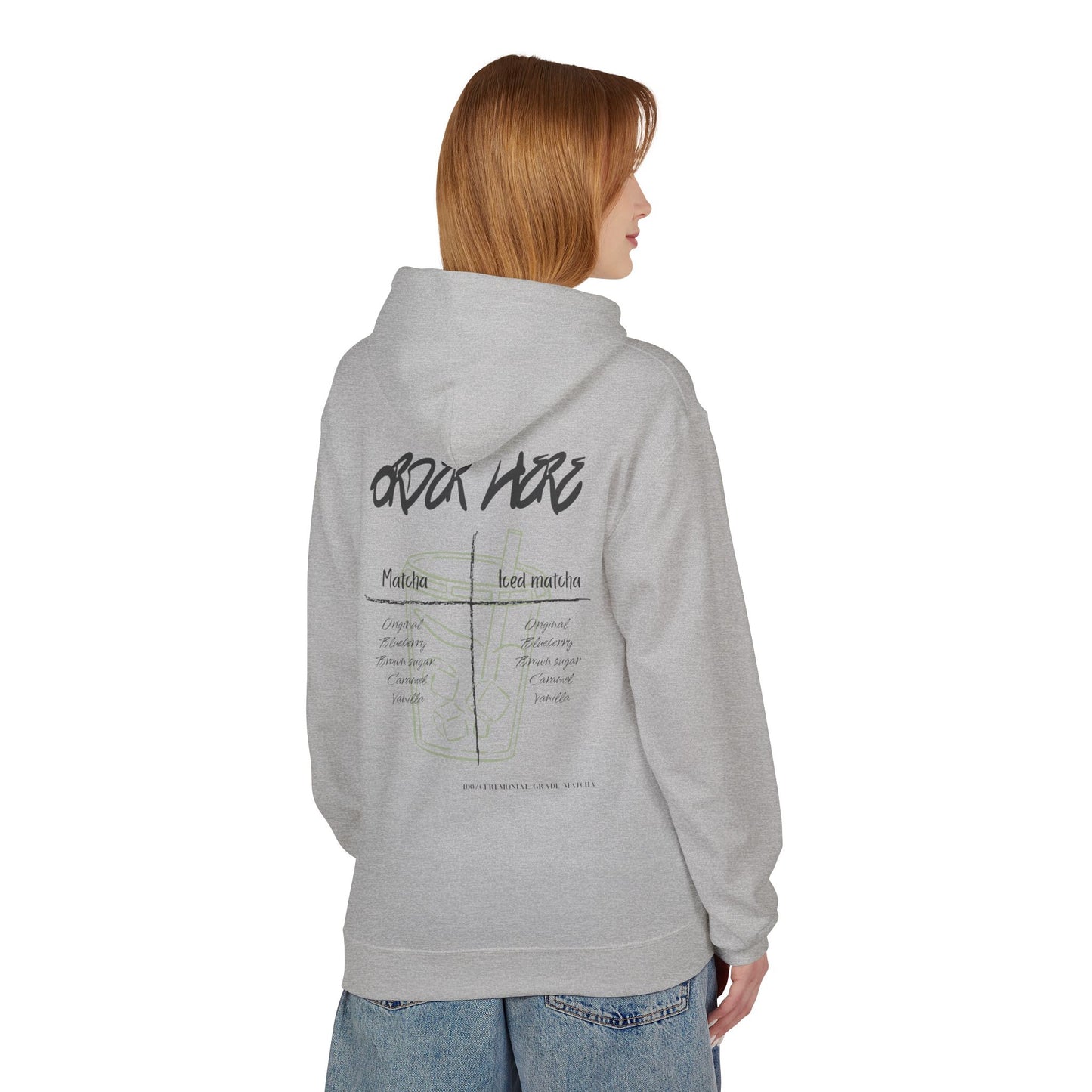 matcha order- Street style Hoodie