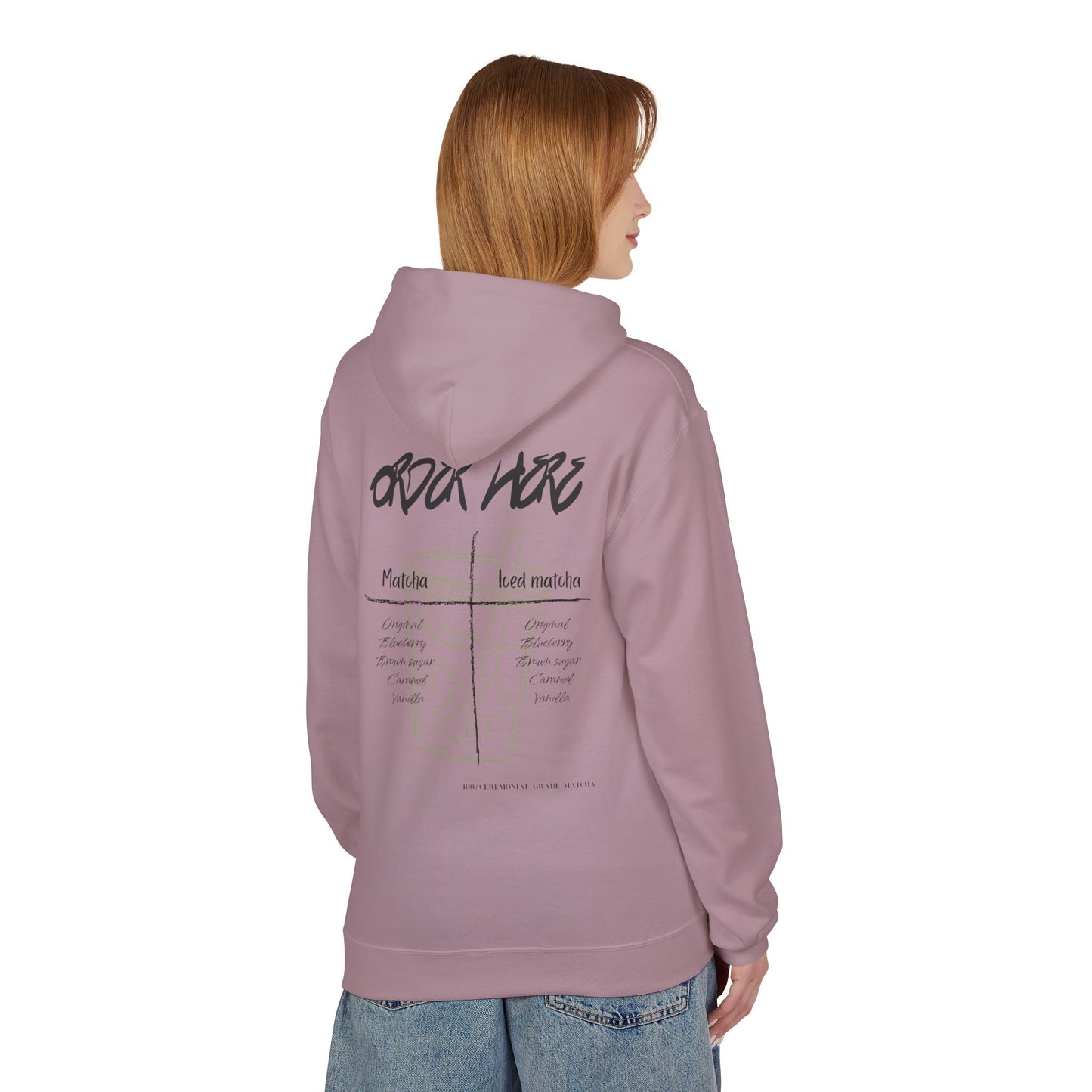 matcha order- Street style Hoodie