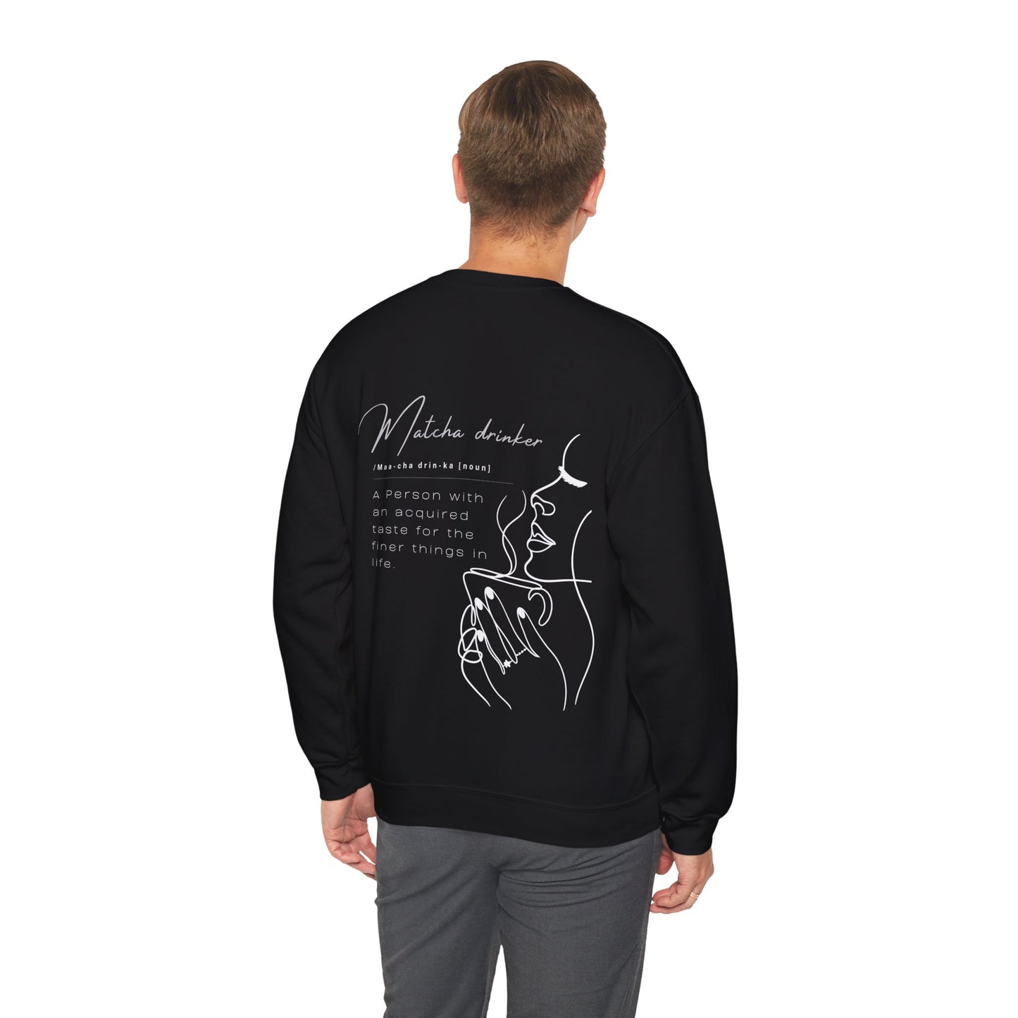 Matcha Drinker Definition Sweatshirt
