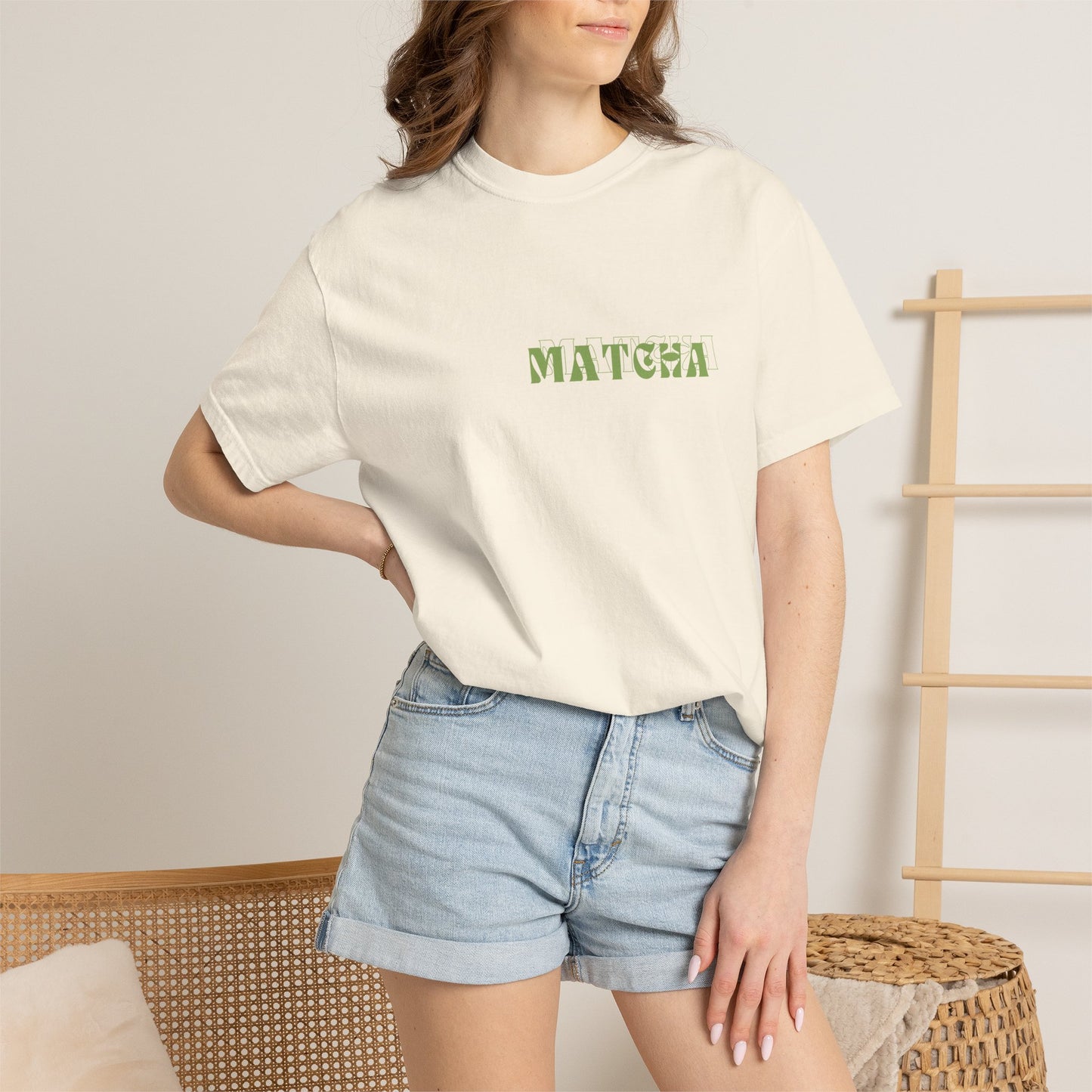 Matcha X Matcha tee