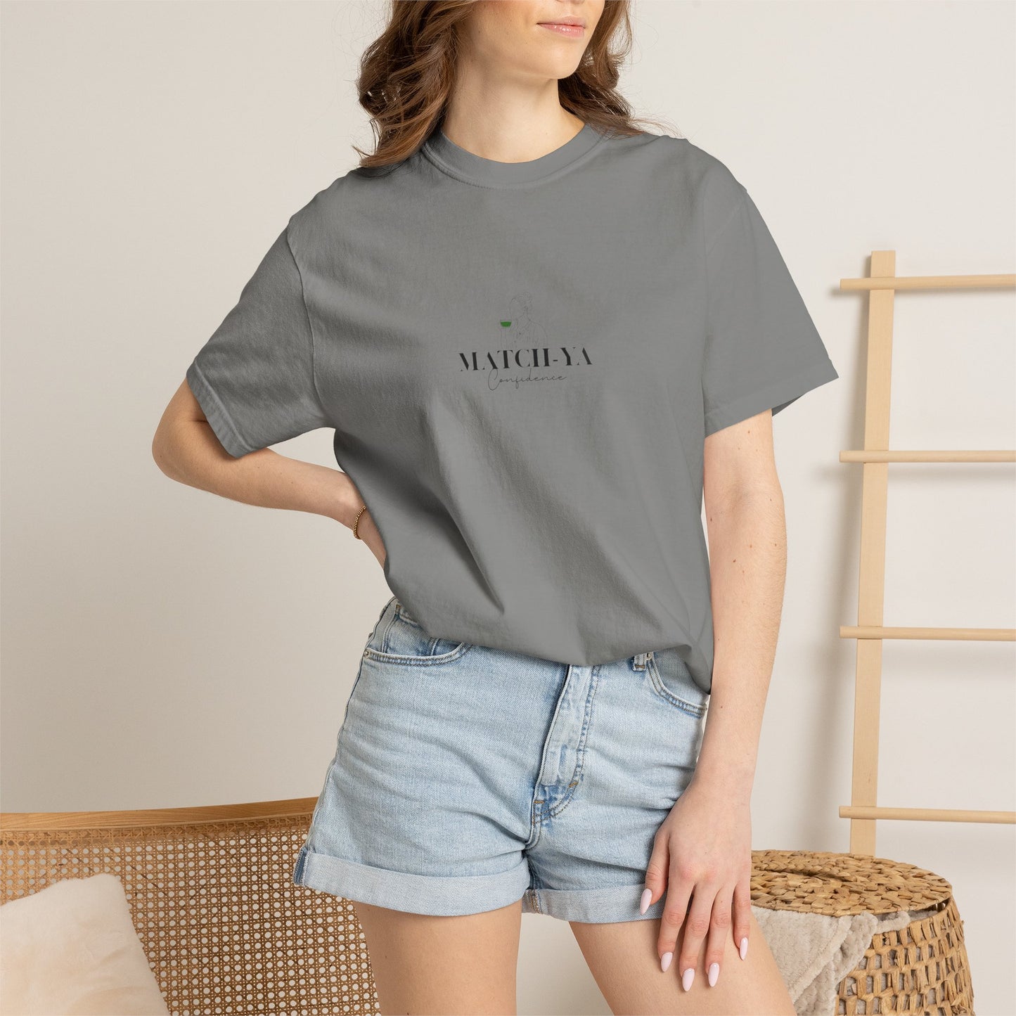 Minimal Match-Ya confidence Tee